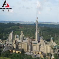 2500t/d cement production line provided by Jiangsu Haijian Stock Co.,Ltd.